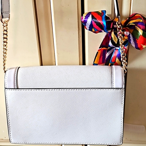 EUC Michael Kors white med shoulder bag - Picture 5 of 9